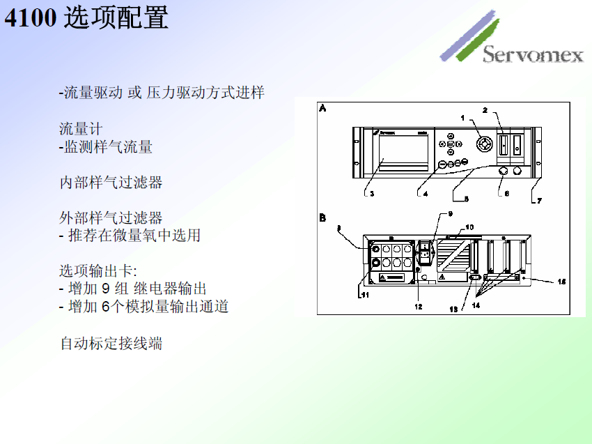 SERVOPRO4100气体分析仪